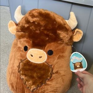 Brown Squishmallow Plush Toy